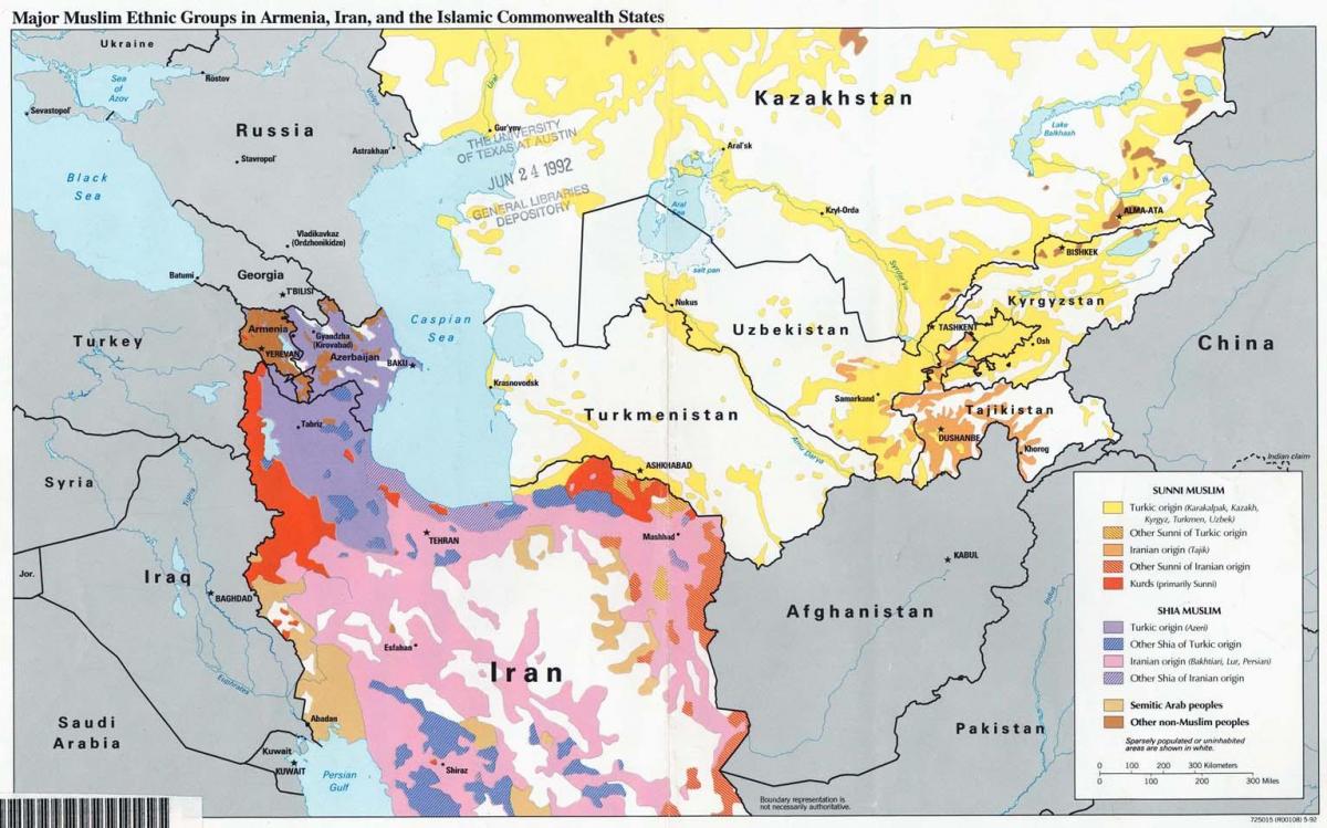 peta Kazakhstan agama