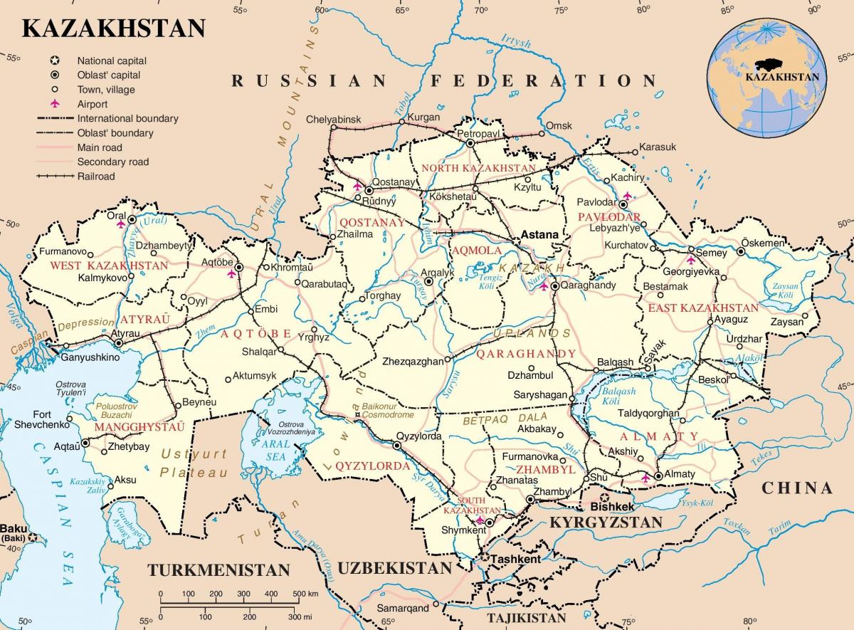 peta Kazakhstan politik