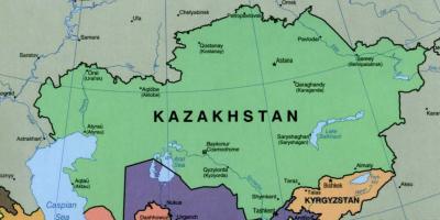 Peta lain Kazakhstan